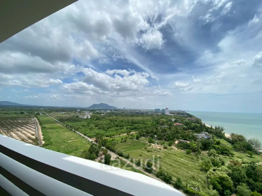 Spacious Studio Room with Scenic Views at Beachfront Cha Am Grand Condotel