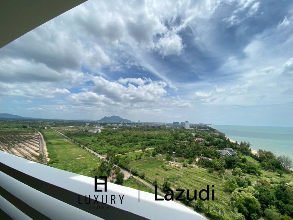 Spacious Studio Room with Scenic Views at Beachfront Cha Am Grand Condotel