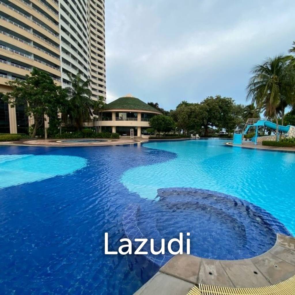 Spacious Studio Room with Scenic Views at Beachfront Cha Am Grand Condotel