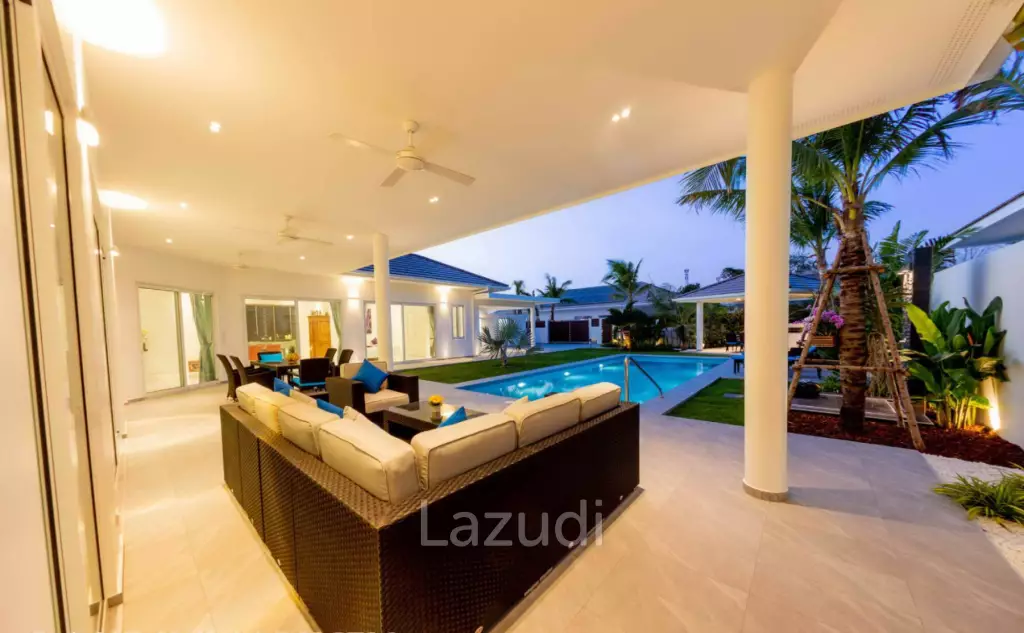 Luxurious Villa with Pool at Palm Avenue 5 Hua Hin