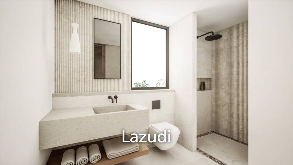 Tropical Japandi Two Bedroom Villa Development in central Umalas