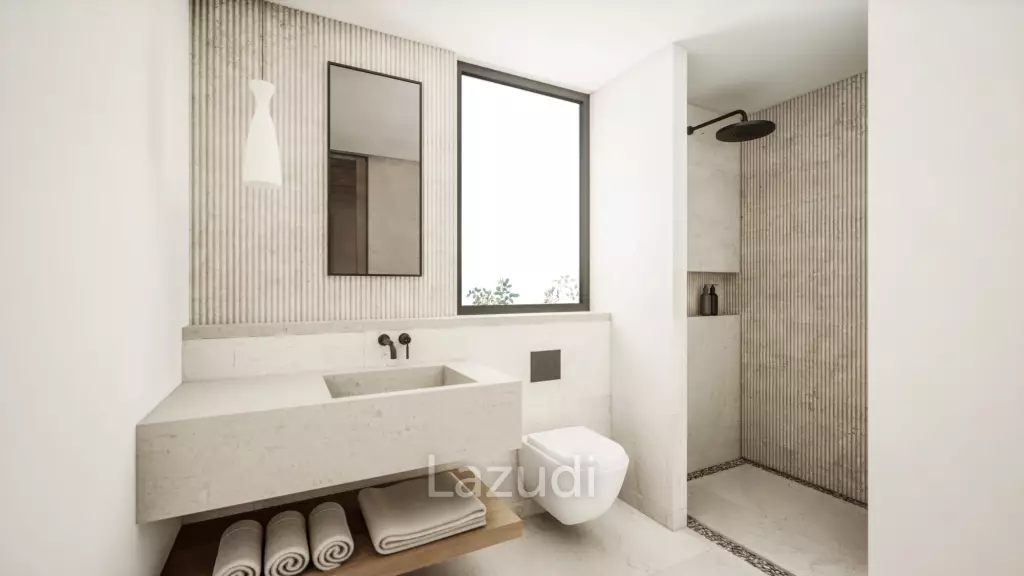 Tropical Japandi Two Bedroom Villa Development in central Umalas