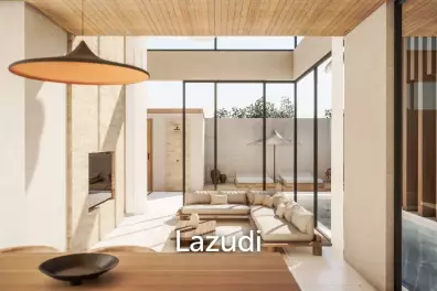 Tropical Japandi Two Bedroom Villa Development in central Umalas