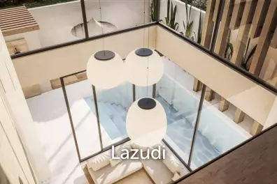 Tropical Japandi Two Bedroom Villa Development in central Umalas