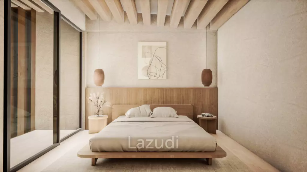 Tropical Japandi Two Bedroom Villa Development in central Umalas