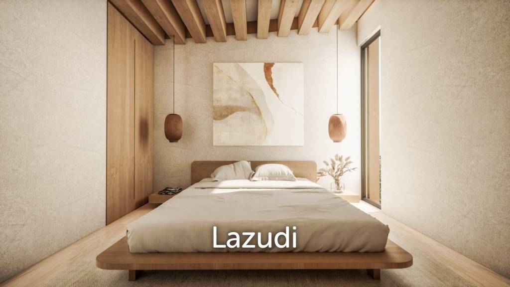 Tropical Japandi Two Bedroom Villa Development in central Umalas