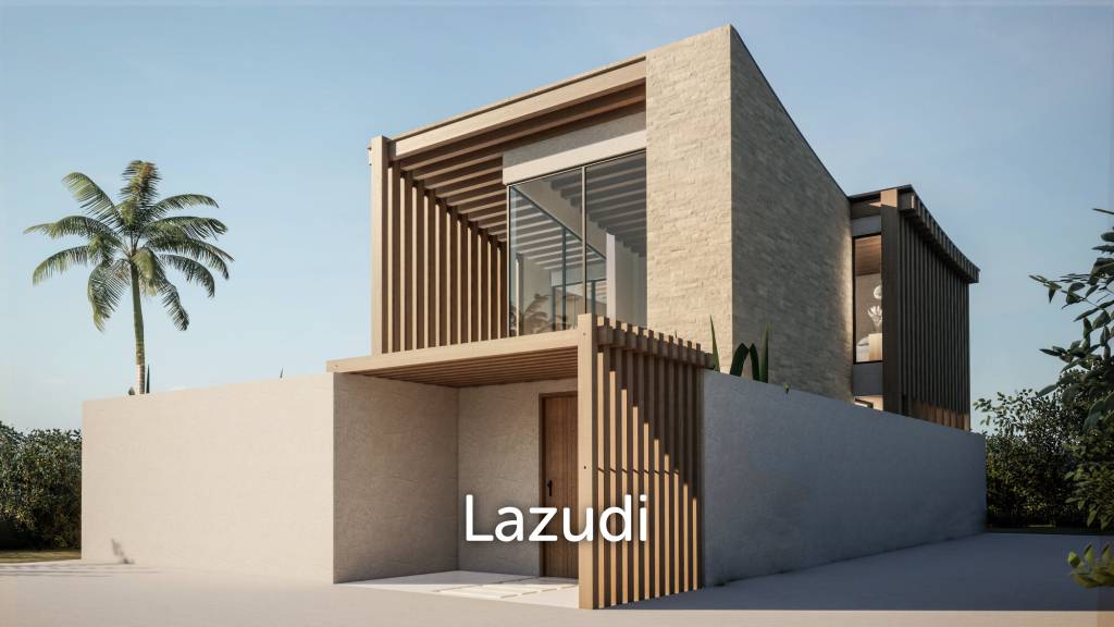 Tropical Japandi Two Bedroom Villa Development in central Umalas