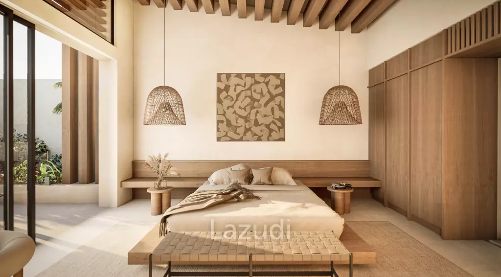 Tropical Japandi Four Bedroom Villa Development in central Umalas