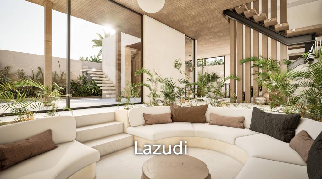 Tropical Japandi Four Bedroom Villa Development in central Umalas