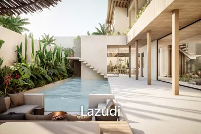 Tropical Japandi Four Bedroom Villa Development in central Umalas