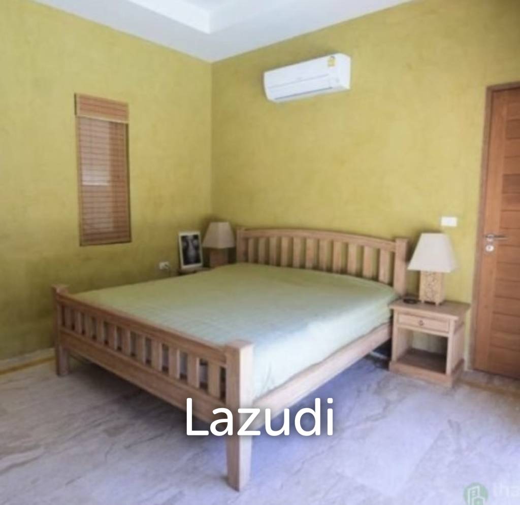 Great Design 4 Bed Pool Villa 50 meters from the Beach.