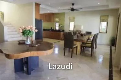 Great Design 4 Bed Pool Villa 50 meters from the Beach.