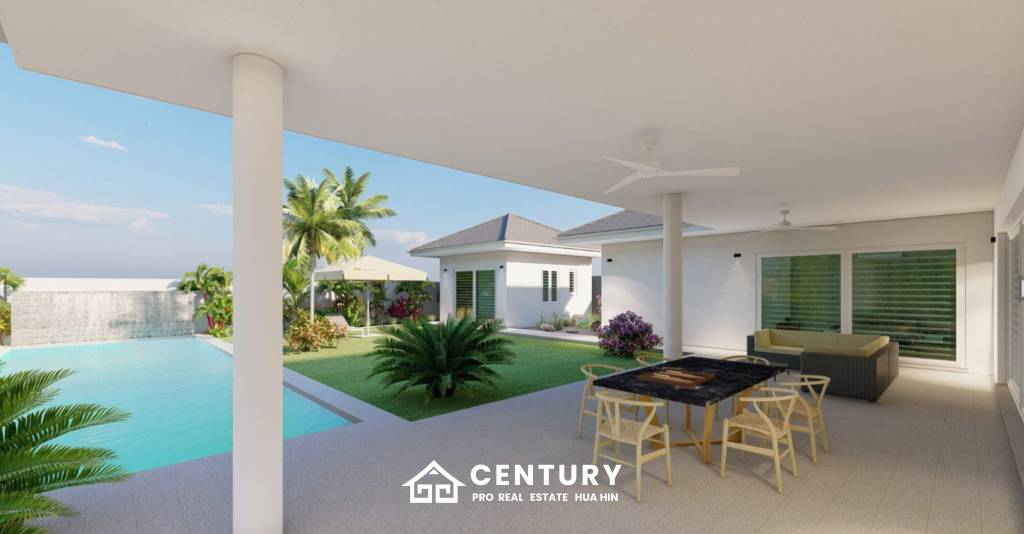 830 ตร.ม 3 เตียง 3 อาบน้ำ วิลล่า For ขาย