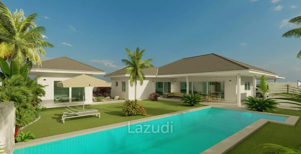 Luxurious Modern Villa in Hua Hin Palm Avenue, Villa 17