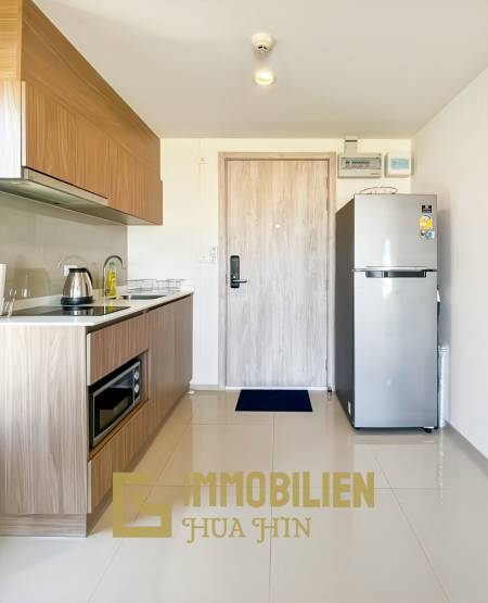 Eckwohnung im 8. Stock / hohe Privatsphäre / separates Schlafzimmer