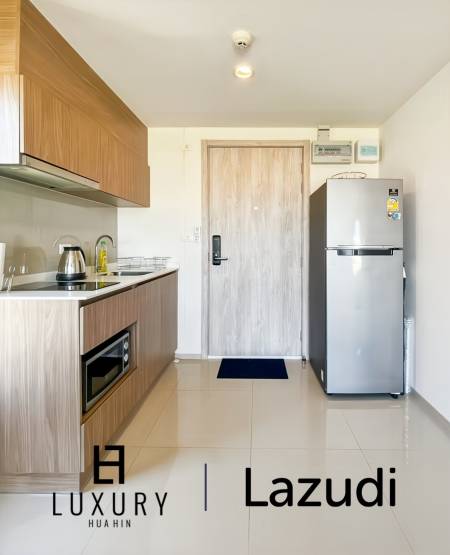 Eckwohnung im 8. Stock / hohe Privatsphäre / separates Schlafzimmer