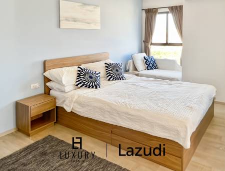 Eckwohnung im 8. Stock / hohe Privatsphäre / separates Schlafzimmer