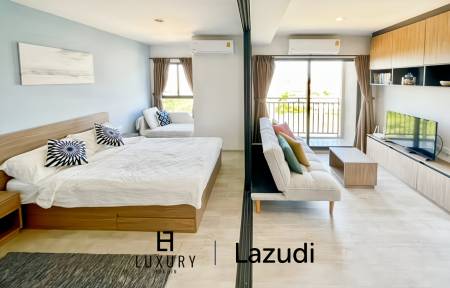 Eckwohnung im 8. Stock / hohe Privatsphäre / separates Schlafzimmer