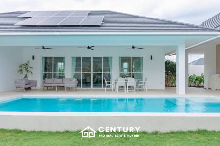 241 sqm pool villa in Hua Hin Thap Tai Eeden Luxe