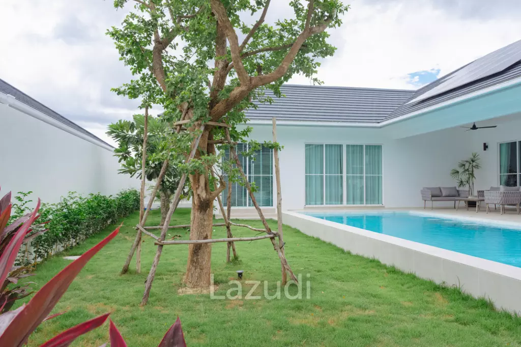 250 sqm pool villa in Hua Hin Thap Tai Eeden Luxe