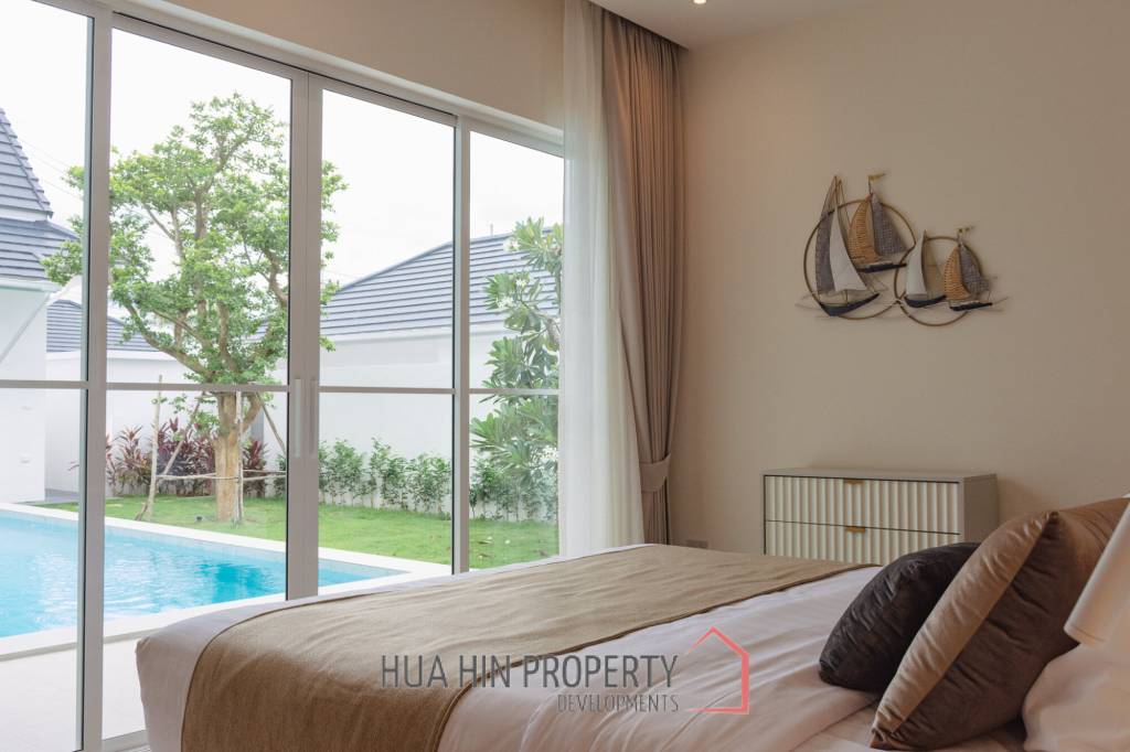 241 sqm pool villa in Hua Hin Thap Tai Eeden Luxe