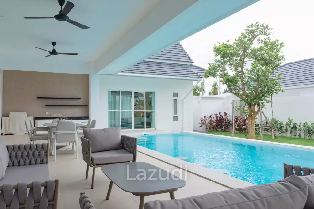 250 sqm pool villa in Hua Hin Thap Tai Eeden Luxe