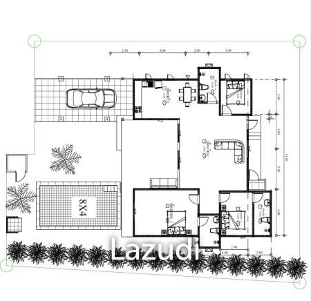 3 Bed 3 Bath 319 SQ,M Dusita Lakeside Village 2