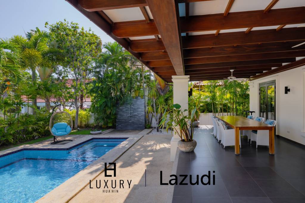 BelVida Estates : Elegant Renovated 4-Bed Pool Villa with Private Pool and Lush Garden