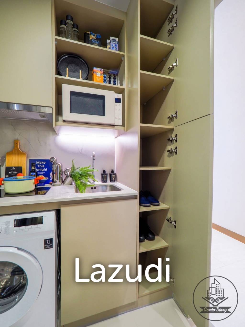 1 Bedroom 1 Bathroom 30 SQ.M. XELF By Sansiri