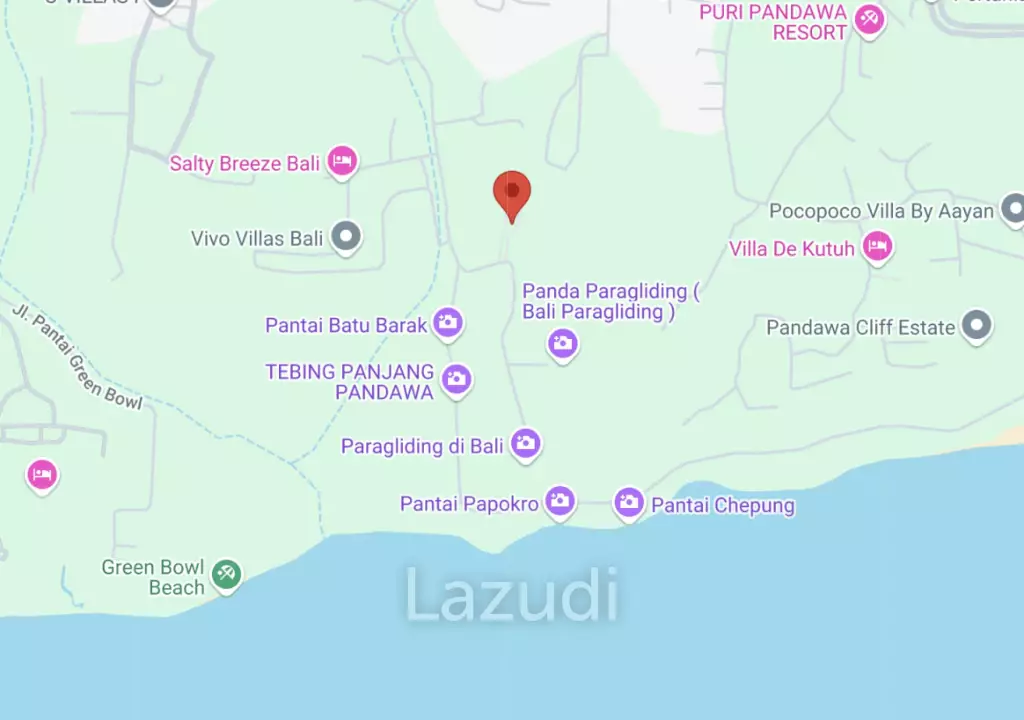25 Are FREEHOLD Land – Ocean View, Pandawa Bali
