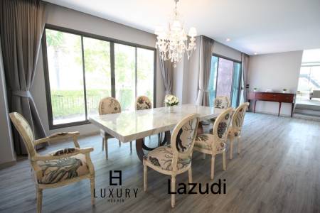 บ้านเดี่ยว 3 ชั้นหรูหราในหัวหินพร้อมสระว่ายน้ำส่วนตัว ใกล้สนามบินหัวหิน