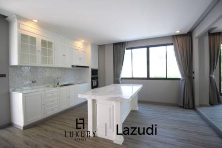 บ้านเดี่ยว 3 ชั้นหรูหราในหัวหินพร้อมสระว่ายน้ำส่วนตัว ใกล้สนามบินหัวหิน