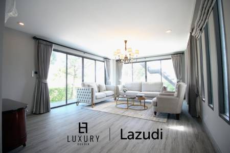 บ้านเดี่ยว 3 ชั้นหรูหราในหัวหินพร้อมสระว่ายน้ำส่วนตัว ใกล้สนามบินหัวหิน