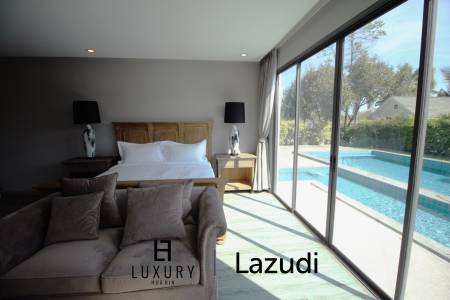 บ้านเดี่ยว 3 ชั้นหรูหราในหัวหินพร้อมสระว่ายน้ำส่วนตัว ใกล้สนามบินหัวหิน