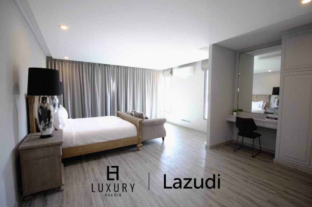 บ้านเดี่ยว 3 ชั้นหรูหราในหัวหินพร้อมสระว่ายน้ำส่วนตัว ใกล้สนามบินหัวหิน