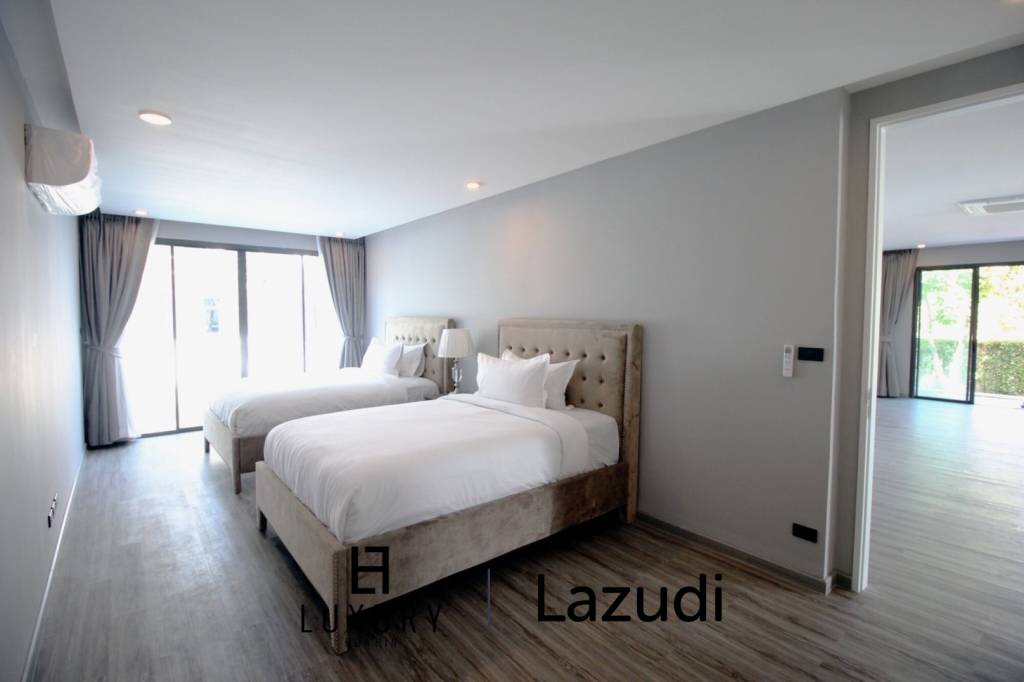 บ้านเดี่ยว 3 ชั้นหรูหราในหัวหินพร้อมสระว่ายน้ำส่วนตัว ใกล้สนามบินหัวหิน