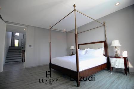 บ้านเดี่ยว 3 ชั้นหรูหราในหัวหินพร้อมสระว่ายน้ำส่วนตัว ใกล้สนามบินหัวหิน