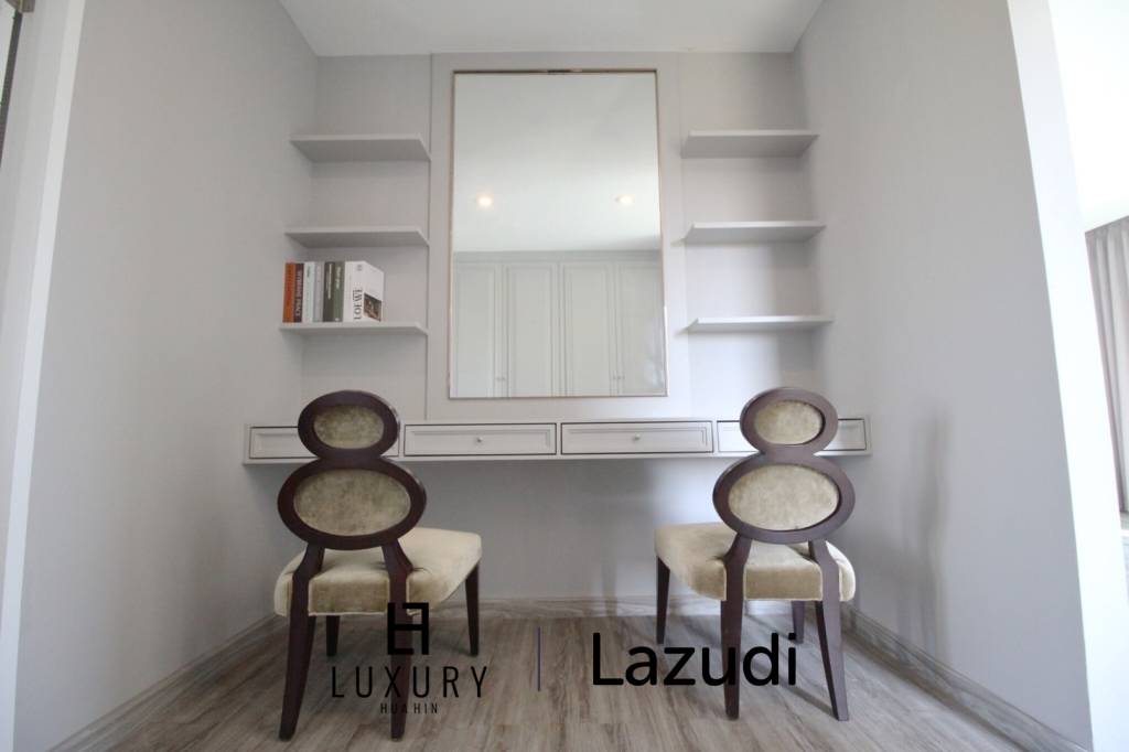 บ้านเดี่ยว 3 ชั้นหรูหราในหัวหินพร้อมสระว่ายน้ำส่วนตัว ใกล้สนามบินหัวหิน