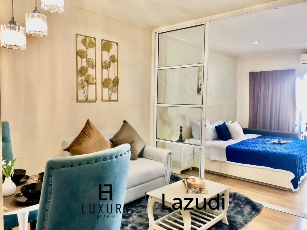 полностью меблированная / открытая планировка / балкон