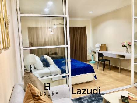 полностью меблированная / открытая планировка / балкон