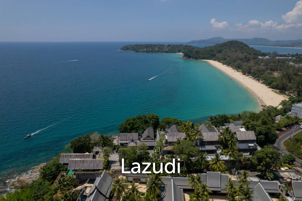 Panoramic Sea-View Cliff-Top Pool Villa, Walking Distance to Surin Beach