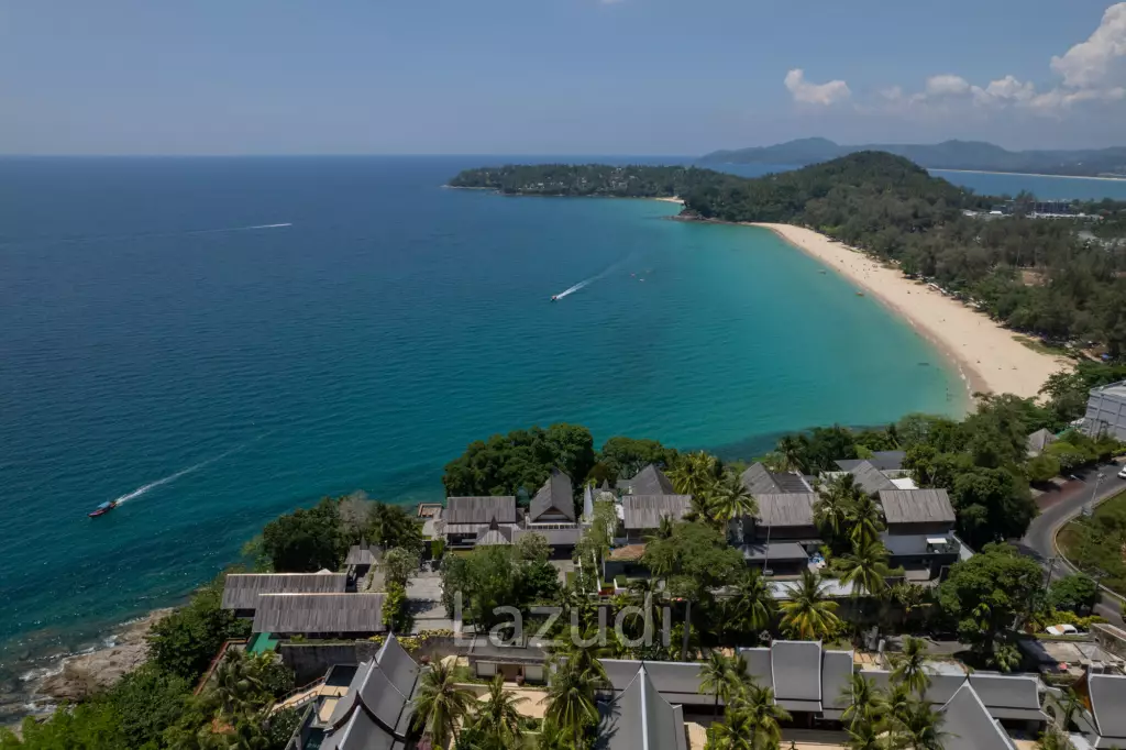 Panoramic Sea-View Cliff-Top Pool Villa, Walking Distance to Surin Beach