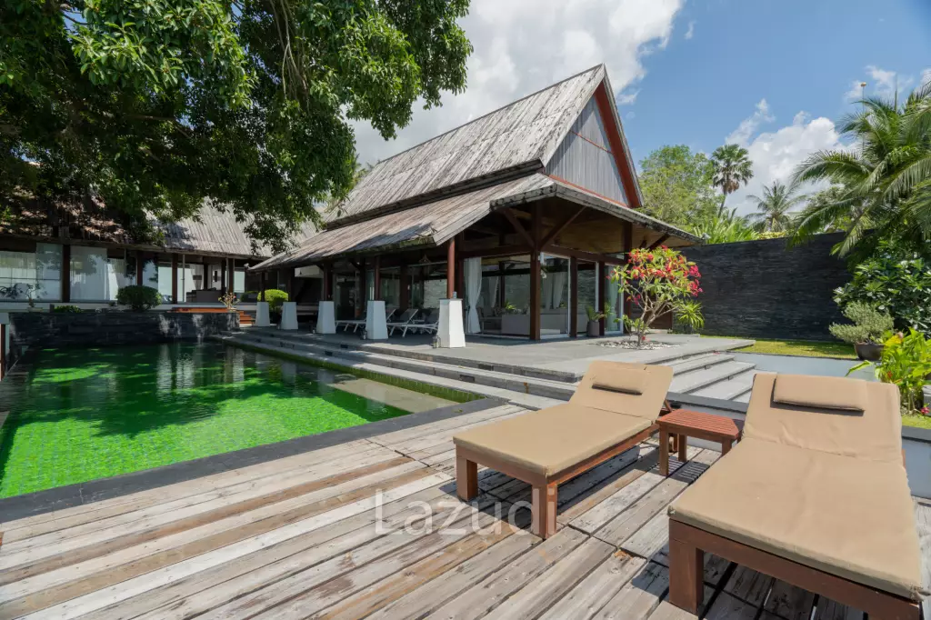 Panoramic Sea-View Cliff-Top Pool Villa, Walking Distance to Surin Beach