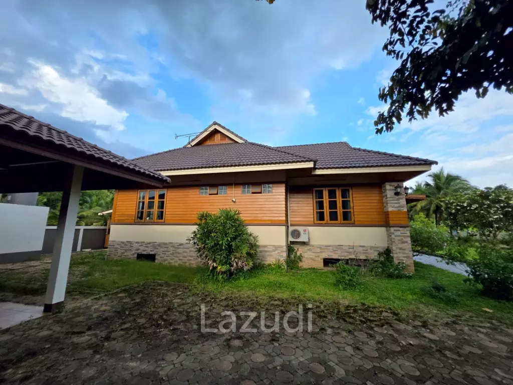 3 Bedrooms House For Sale surrounded by nature in San Sai