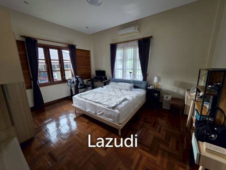 ขายบ้านในสวน 3 ห้องนอนและอาคารเอนกประสงค์ที่ อ.สันทราย