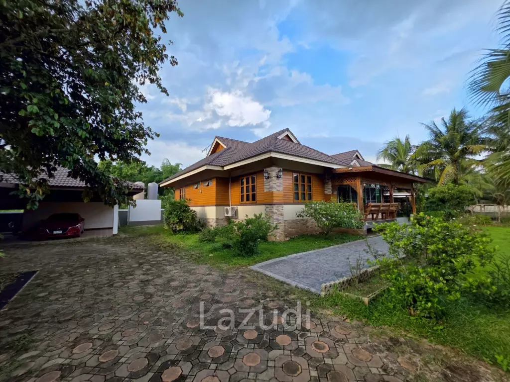 3 Bedrooms House For Sale surrounded by nature in San Sai