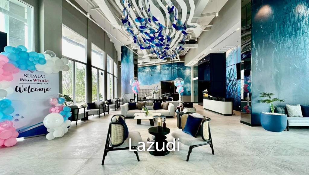 Supalai Blue Whale: Brand new 2 bedrooms condo with Seaview