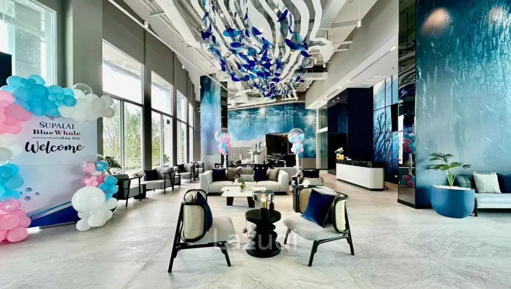 Supalai Blue Whale: Brand new 2 bedrooms condo with Seaview