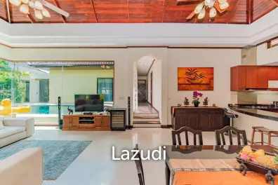 Spacious 4-Bedroom Villa, 500 Meters from Bangtao Beach