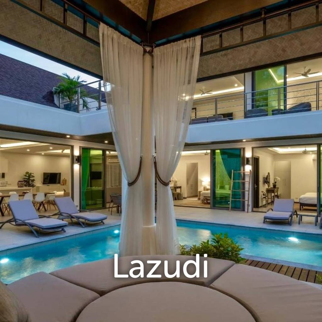 Modern 4-Bedroom Pool Villa For Rent In Rawai
